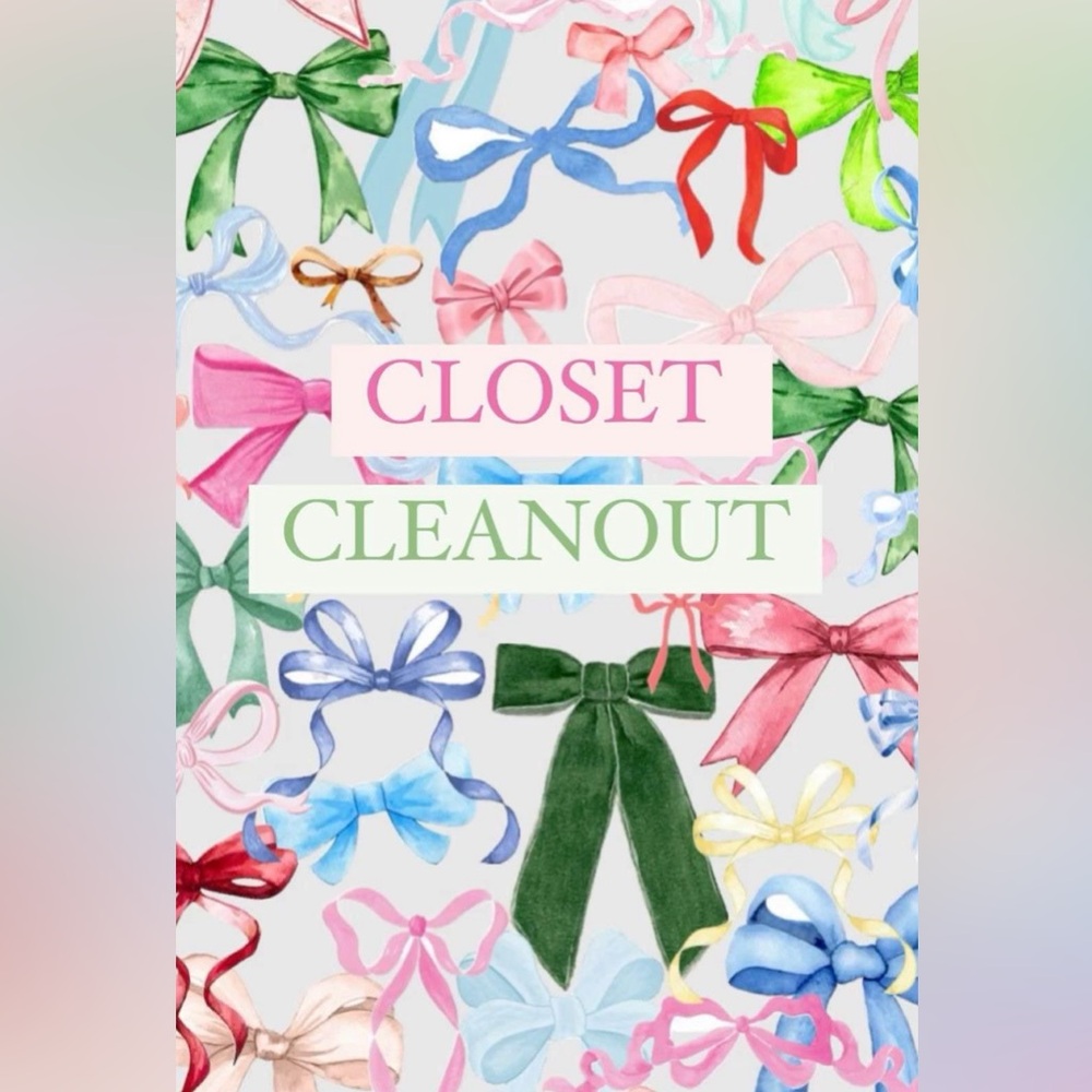 ☁️✨🎀🏹CLOSET CLEAN OUT ☁️✨🎀🏹